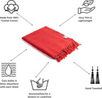 InfuseZen Stonewashed Turkish Bath & Beach Towel –100% Organic Turkish Cotton - Image 2