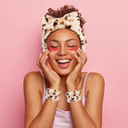 Hanaive 3 Pcs Spa Headband and Wristbands Set - Image 5
