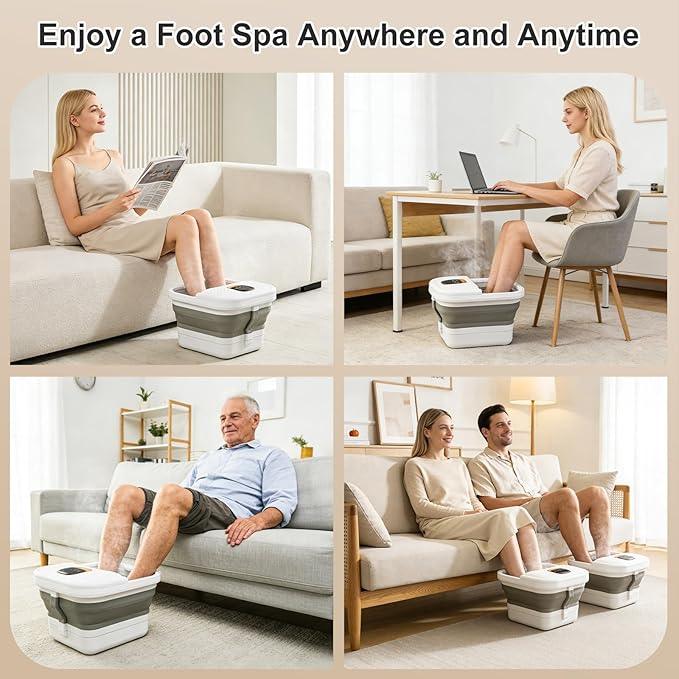 UNIFULL Collapsible Foot Spa Bath - Image 6
