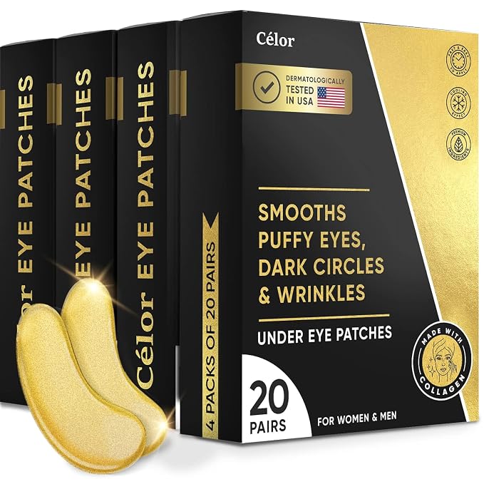 Celor Under Eye Patches for Puffy Eyes and Dark Circles by C%C3%89LOR