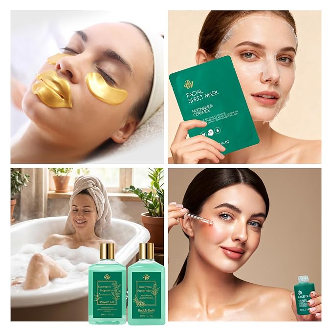 25 Pcs Mother's Day Gift, Eucalyptus Bath & Body Gift Set - Image 4