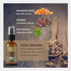 Silk Road Organic Frankincense Oil & Myrrh Essential Oil Spray, 100% Pure USDA - Image 7