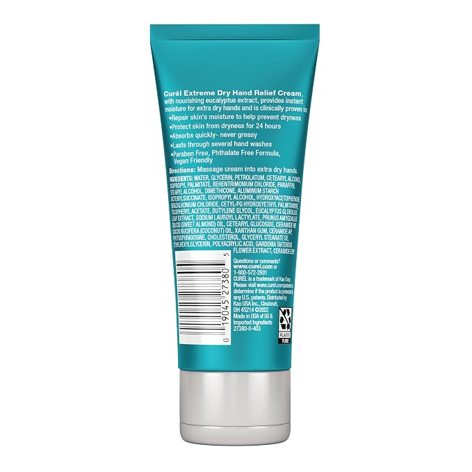 Curel Extreme Dry Hand Dryness Relief, Travel Size Hand Cream, Easily Absorbed - Image 10
