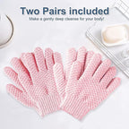 Yiclick Heavy Exfoliating Gloves, Exfoliating Body Scrubber - Image 7