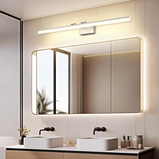 SOLFART 5 Color Temperature Dimmable 47.2 Inch Bathroom Light Fixtures Over - Image 6