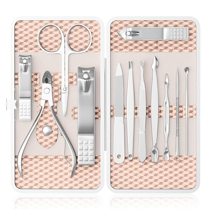 ZIZZON Professional Nail Care kit Manicure Grooming Set by ZIZZON