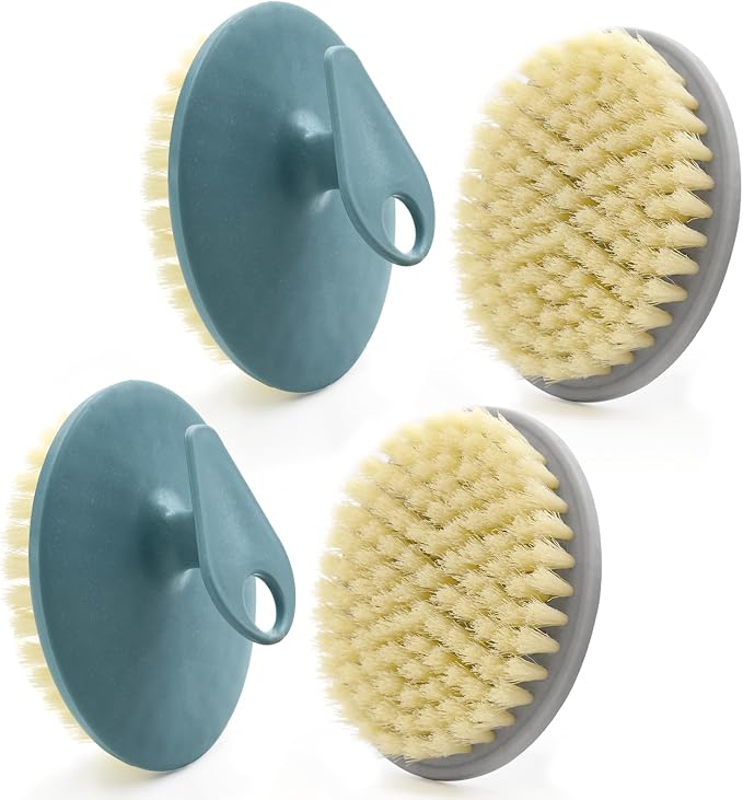 Body Scrubber 4 Pack, BEAUTAIL Gentle Exfoliating Shower Bath Brush, Soft by BEAUTAIL