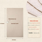 100% Linen Bath Towel 30x53 Inches - Image 3
