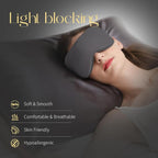 ZIMASILK Adjustable 100% 22 Momme Mulberry Silk Sleep Mask - Image 3
