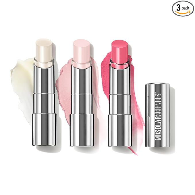 MDSolarSciences Tinted Lip Balm SPF 30, Sheer Hydrating Sunscreen by MDSolarSciences