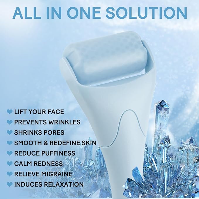 Fronnor Ice Roller for Face, Facial Massager Tool, Soothing Skin Care Tool - Image 2