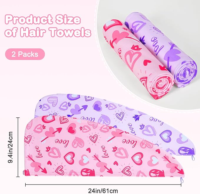 FIOBEE Microfiber Hair Towel Wrap - Image 6