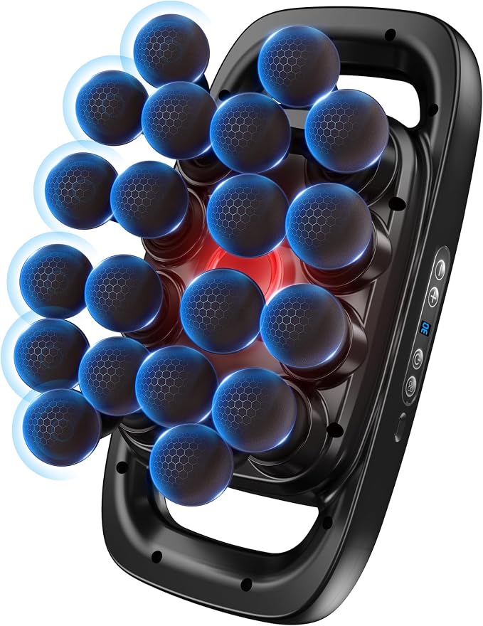 20-Head Massage Gun Set, 3200mAh Electric Deep Tissue Percussion Massager by MARUVI