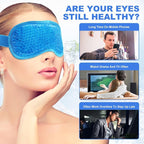 candyfouse 2Pack Cold Cooling Eye Mask, Reusable Hot Colder Therapy Gel Bead - Image 6