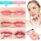 Bee Lip Balm Honey Pot, 4 Pack Honey & Strawberry Lip Mask Propolis Lip Mask - Image 2