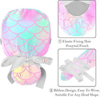 Women's Working Caps with Scrunchies Tarot Pattern Background Lace-Up Hat - Image 4