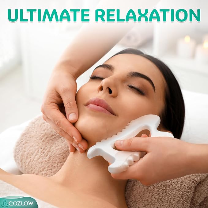 COZLOW Ceramic Gua Sha Massage Tool - Image 9