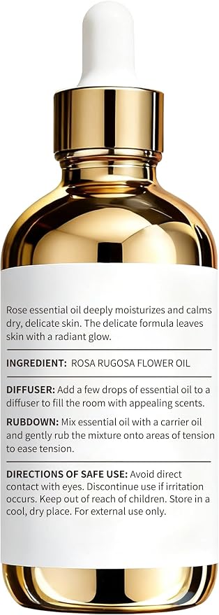 Rose Essential Oil 4 Fl Oz - Image 7