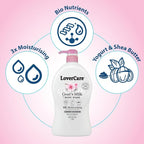 LoverCare Goat's Milk Cherry Blossom Moisturizing Body Wash 40.7 Fl.Oz - Image 4