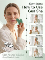 Rena Chris Gua Sha Facial Tools, Manual Massage Tool - Image 4