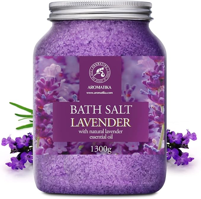 Sea Salt Lavender with Natural Lavender Essential Oil 46 Oz - Image 2