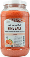 SPA REDI - Detox Foot Soak Pedicure and Bath Fine Salt, 128 Oz - Made by SPAREDI