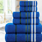 CASA COPENHAGEN Exotic 6Pcs 100% Egyptian Cotton Designer Towels Gift Set- - Image 2