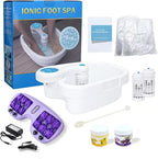 Ionic Foot Bath Detox Machine, Portable Pedicure Spa Bath Massager, Feet by MAXEXA