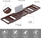 Bathtub Tray Caddy, Expandable Bath Trays - Image 6