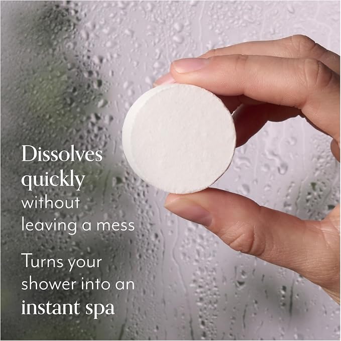 Bliss Eucalyptus Essential Oil Shower Steamers, Relaxing Aromatherapy Scented - Image 2
