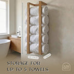 Bamboo Towel Racks - Image 3