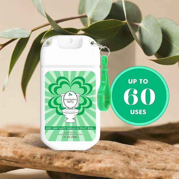 Toilet Spray for Poop Odor Eliminator, Pocket Travel Size Toiletries, Air - Image 3