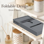 Bamboo Bathtub Tray Caddy - Image 2