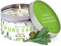 Magnificent 101 Long-Lasting Pure Sage Smudge Candle | 6 Oz by Magnificent101