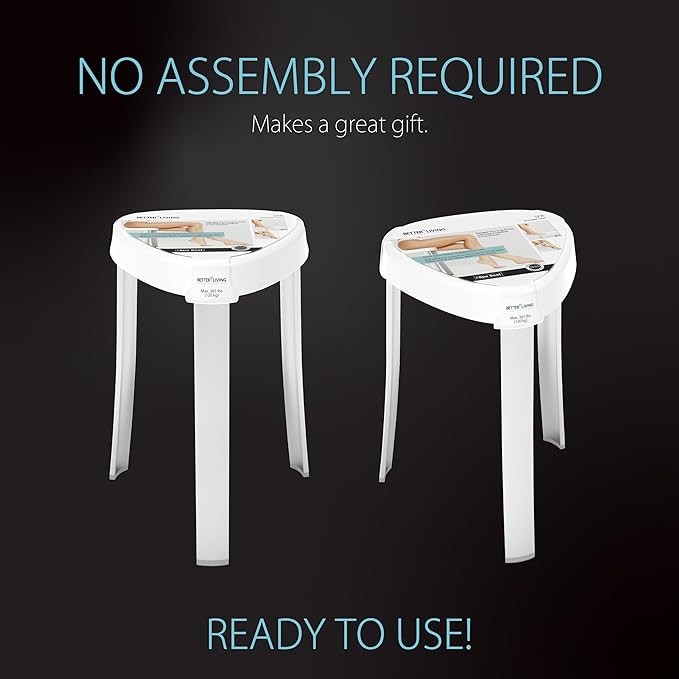 Better Living Products 70060 SPA Seat Shower Stool - Image 6