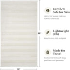 Lightweight Turkish Beach Towel - Image 5