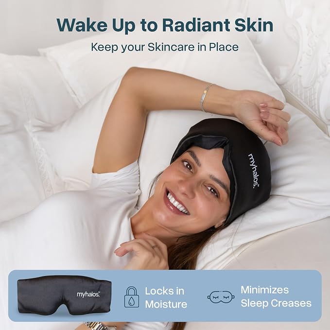 MyHalos 3D Mulberry Silk Sleep Mask - Image 5