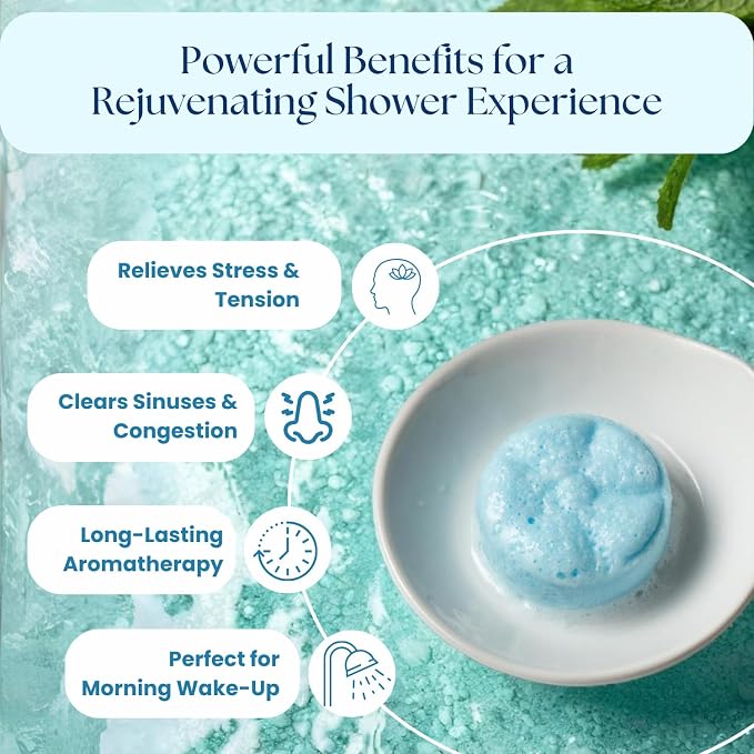 TLG Soothe Shower Steamers Aromatherapy 7 Pack – USA Made - Image 2