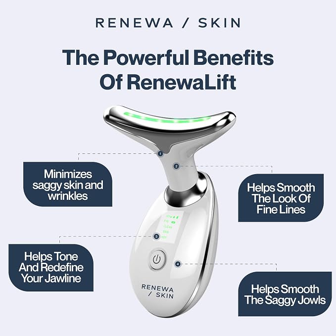 Renewa Skin Face & Neck Sculpting Tool Handheld Beauty Device - Image 2