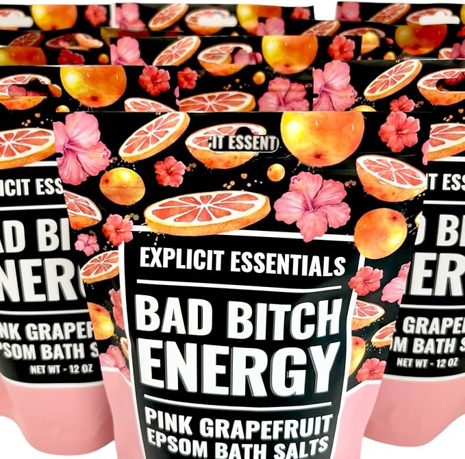 Explicit Essentials Bath Salts for Women, 12oz Tropical Refresher Epsom Salts - Image 3