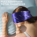 MUSICOZY Silk Sleep Mask for Women Men, Ultra-Soft Mulberry Silk Eye Mask - Image 2