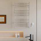 HEATGENE Towel Warmer Wall Mount Electric Plug-in/Hardwired Heated Towel Rack - Image 6
