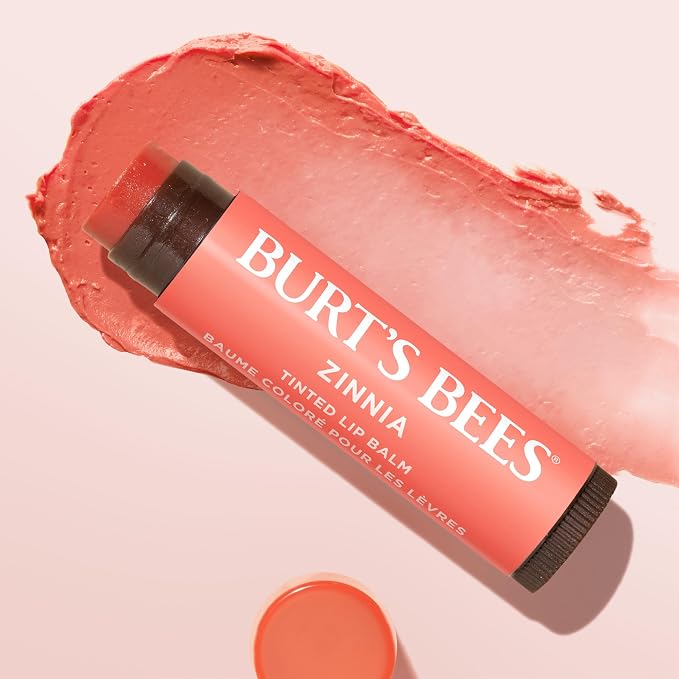 Burt's Bees 100% Natural Tinted Lip Balm, 0.15 Oz - Image 9