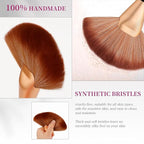 docolor Fan Brush Finishing Powder Brush Multi-use Brush - Image 2