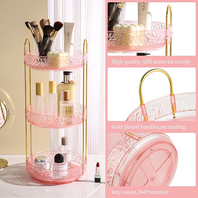 Fangoo Rotating Makeup Organizer - Image 3