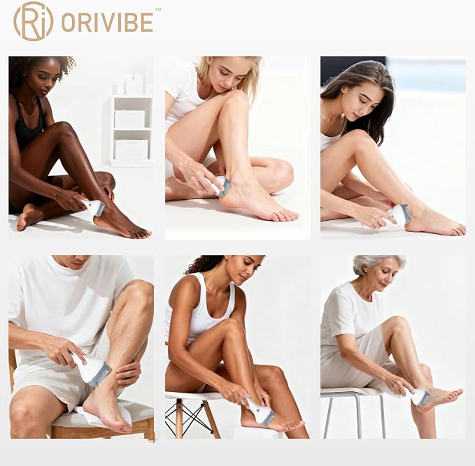 Electric Callus Remover for Feet – 2 Speeds, Fine & Coarse Rollers, USB-C - Image 6