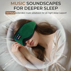 Sleep mask Headphones, 100% Blackout 3D Zero Eye Pressure Bluetooth Sleep mask - Image 4