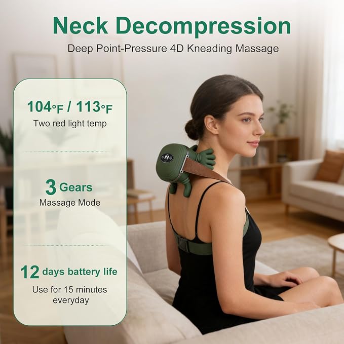 Human-Like Neck Massager with Heat - Image 5