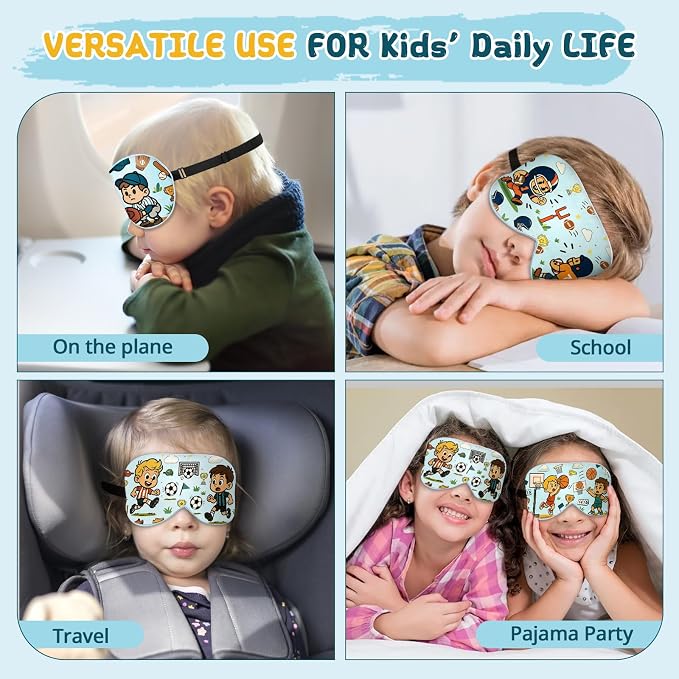 Kids Sleep Mask – 100% Mulberry Silk Eye Mask - Image 7
