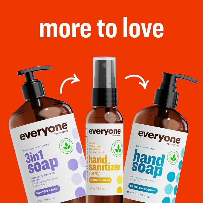 Everyone 3-in-1 Kids Soap, Body Wash, Bubble Bath, 32 Ounce, made - Image 6